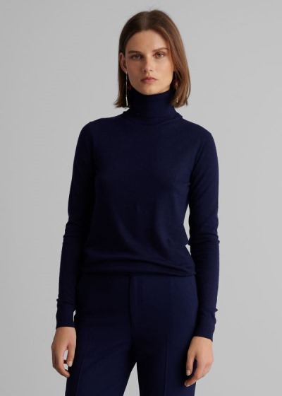 Women's Ralph Lauren Cashmere Turtleneck Sweater | 386249MAP